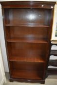 A reproduction Regency style bookshelf, approx. H184 W93cm