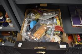 A selection of haberdashery and sewing items