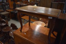 A hardwood occasional/coffee table