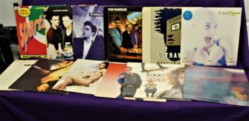 A mixed of approximately twenty albums with some twelve inch singles