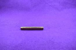 A retracting pencil hallmarked 9ct gold, by Samson & Morden Co Ltd. Some slight dents to body and