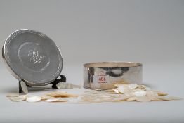 A good selection of antique mother of pearl games counters or tokens, most being of circular form