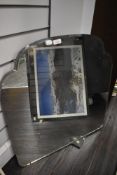 An art deco mirror back