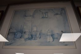 A large print and picture frame limited run after Russel Flint 487/850