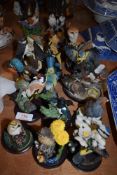 A selection of figure studies of garden birds from the Country Bird collection