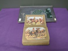 A small album of vintage Postcards including Military, Animals, Country Scenes etc and an vintage