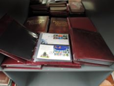 A collection of GB Royal Mail First Day Covers, mainly modern, many with special frankings, in seven