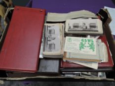 A collection of vintage GB and World Postcards, loose and in albums including Europe, North