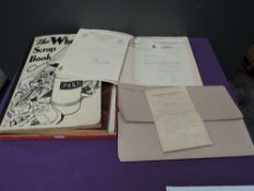 A collection of early 20th century and later Ephemera, mainly London interest including 1906
