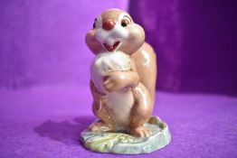 A Beswick figure study by David Hands from the Animaland series Ginger Nut having gold back stamp