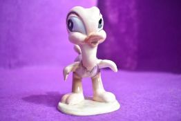 A Beswick figure study by David Hands from the Animaland series Oscar Ostrich having gold back