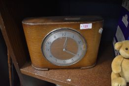 An art deco savings clock.