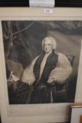 A Victorian print of Beilby Porteus