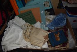 A selection of sewing craft and haberdashery items