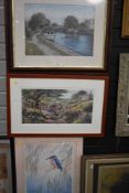 Two full colour prints including Summer Dale after Terry Harrison