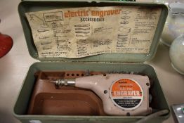 An electric engraving machine
