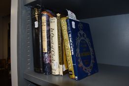A selection of text and reference books including antique and clock interest