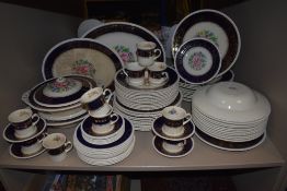 A part tea and dinner service by Solian ware Simpson potteries