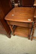 A mid stain Ercol occasional table, width approx. 46cm