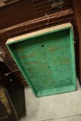 A nursery fire guard and a wooden tray with felt lining