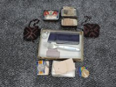 A collection of Military items Boer War and later, belonging to 608074 PTE J Mitchell 18th Lond R,