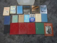 A collection of nineteen Military Volumes, mainly WW2 including Shot Down And On The Run, R J