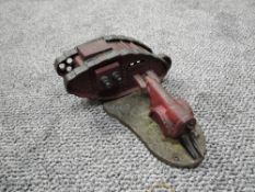 A Starkies Pattent 122123 WW1 Money Bank, cannon firing into a tank