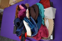 A good collection of vintage hats,mixed eras and styles.
