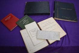 A collection of vintage textile books of cotton spinning interest and more.