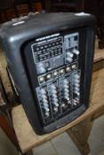 A Soundlab G743AM 4 channel mini PA system