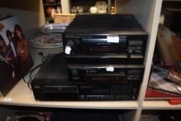 An Onkyo cassette deck and Tuner and an Advanced pulse D/A convertor