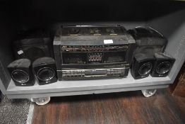 A selection of Hi FI equipment including JVC PC- W100 system