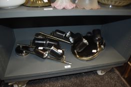A selection of modern ceiling and wall light