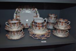 A part tea service by Doric bone China Longton