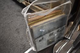 A mixed selection of vinyl LP records including easy listening and big band.