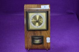 An art deco styled weather station / barometer set by Sufft