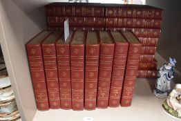 A vintage Encyclopaedia Brintannica library.