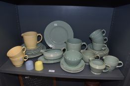 A large collection of Woods ware including Beryl and a few items of Jasmine, included are