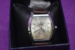 A gent's wrist watch by Qbos