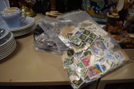 A selection of loose collectable stamps