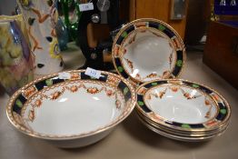 A selection of serving bowls unmarked with no name