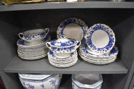 A part dinner service by Royal Doulton in the Raby design