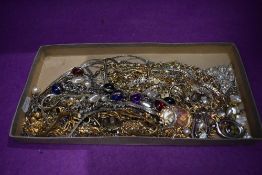 A selection of costume jewellery including necklace and bracelet etc