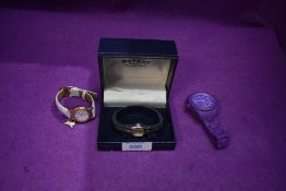 Three lady's fashion wrist watches including Radley, Toy Watch and Rotary