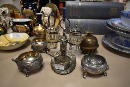 A novelty vintage goat cruet set, pinch pots and more.