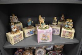 A selection of Leonardo collection faries and figures most having boxes