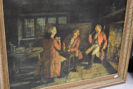 A large print of Georgian card players