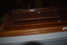 Three assorted trays
