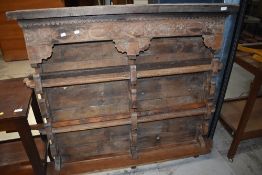 A Continental delft or similar rack , width approx. 121cm