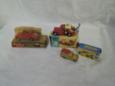 Three vintage diecasts, Corgi Land-Rover Breakdown Truck, in original box 4175, Dinky Land Rover